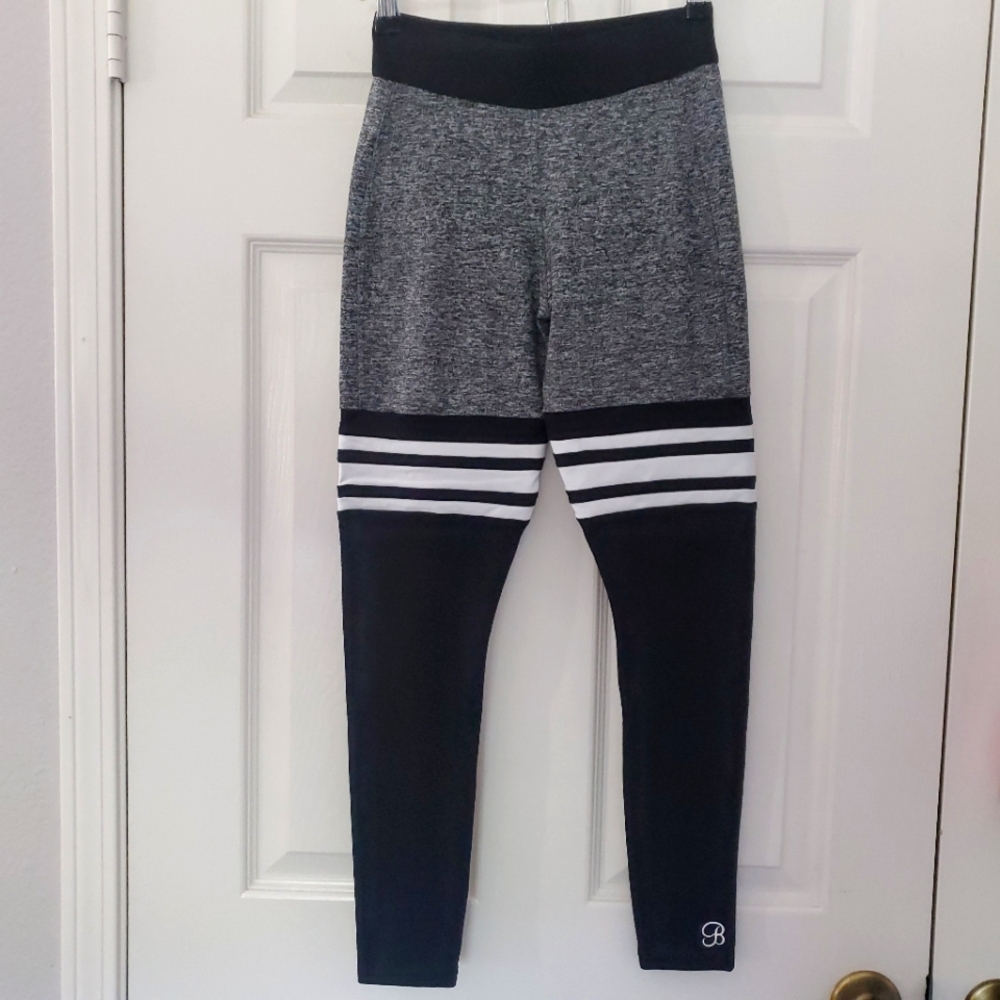 Bombshell Sportswear Black Thigh-High Leggings, Sm